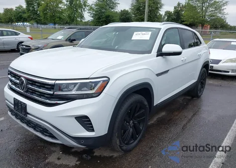 2022 Volkswagen Atlas Cross Sport 3.6L V6 Se W/Technology z USA, uszkodzony, nr VIN 1V2WE2CA7NC206156